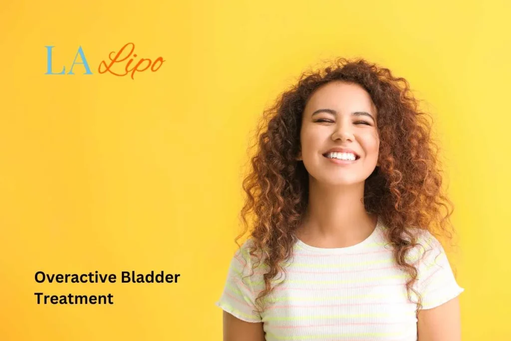 woman smiling about overactive bladder treatment Gerrards Cross solutions